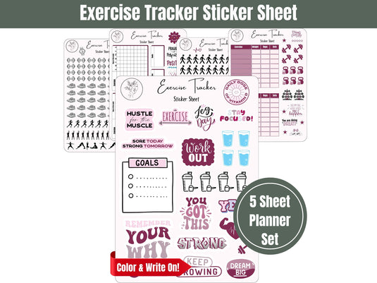 Hobby Sticker Sheets